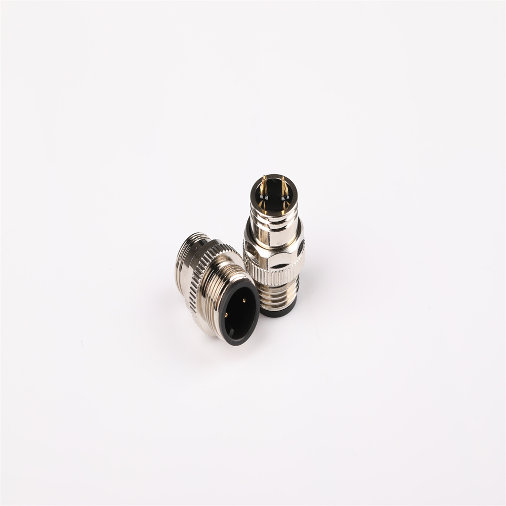 M12A-2P公線端