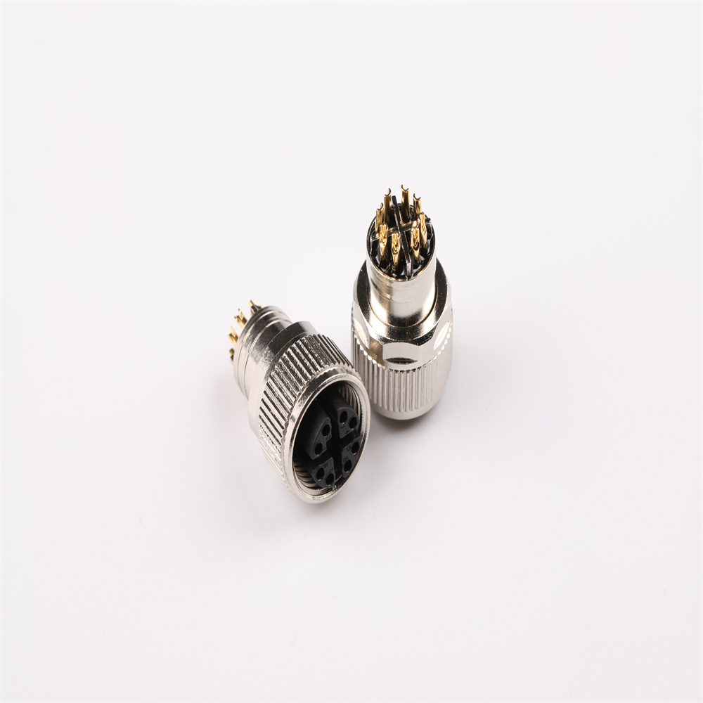 M12X-8P母線端