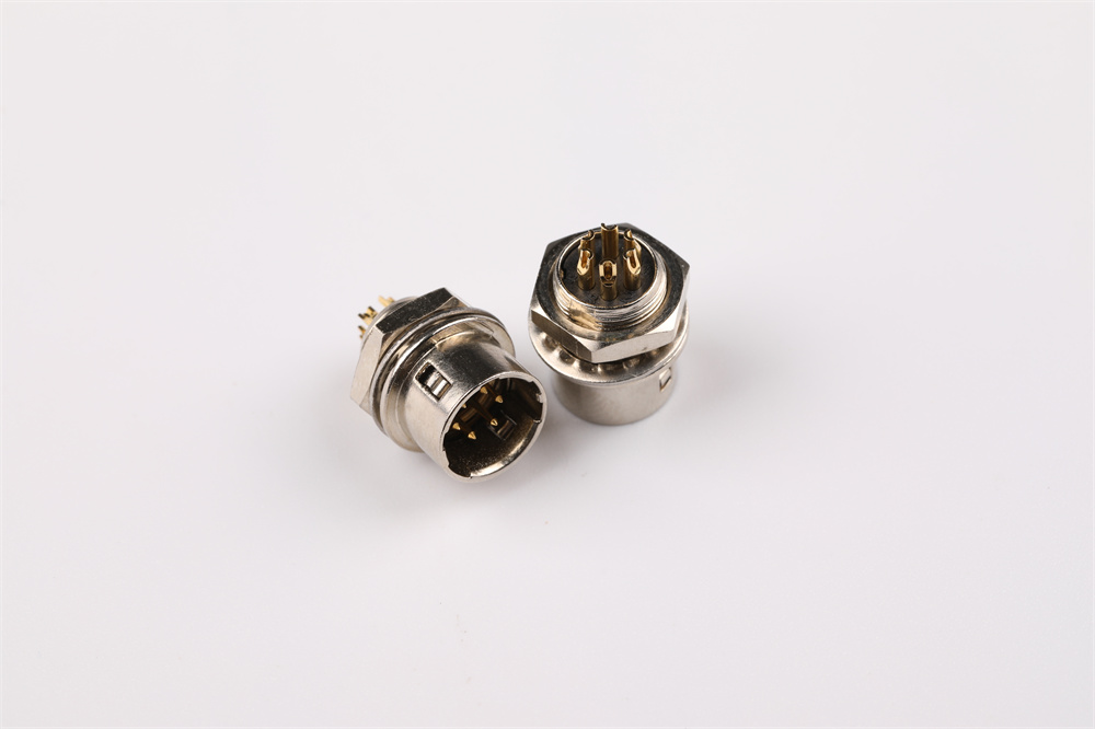 TS10A-7R-6P-6芯插座公線端